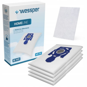 4x Worki Odkurzacza Zelmer Odyssey Meteor 2 Elf