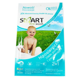 SMART Listki do prania hipoalergiczne ECO Wash 2w1