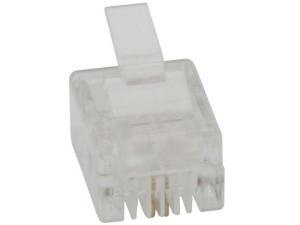 1252  Wtyk telefoniczny 6p2c (rj11)