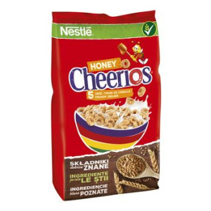 Nestle Cheerios Miodowe Płatki Śniadaniowe 250g - 8 Sztuk