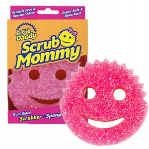 SCRUB MOMMY zmywak magiczna gąbka do mycia Różowa