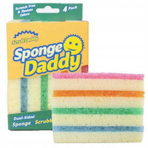 4x Magiczna gąbka do mycia czyszczenia Scrub Daddy