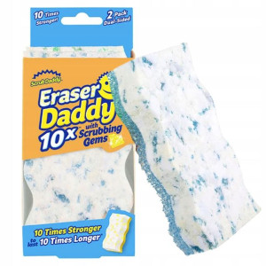 SCRUB DADDY Eraser 2x Magiczna gąbka zmywak kuchen