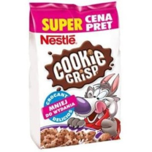 Pakiet 6szt NESTLÉ Płatki Cookie Crisp 250g