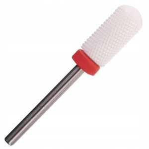 Frez Ceramiczny Walec Czerwony Delikatny RED