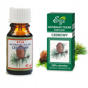 Naturalny olejek eteryczny AROMATERAPIA cedrowy