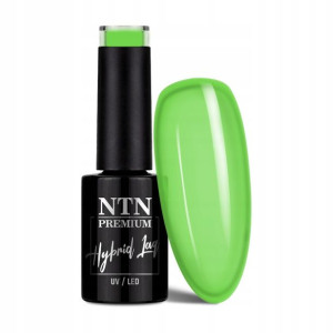 NTN Lakier hybrydowy do paznokci 146 neon zielony