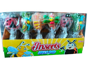 Lizaki Żelki Insekty 30 sztuk x 18g