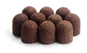 10x KAPTUREK ścierny 13mm #180 frezy pedicure