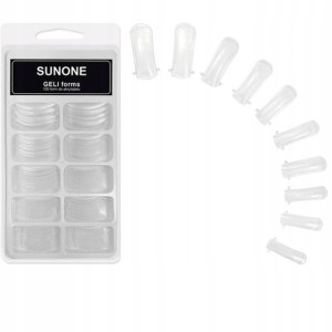 Sunone FORMY DUAL SZABLONY akrylożel 100 paznokci