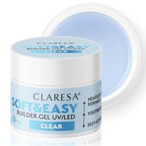 Claresa żel budujący gel do paznokci CLEAR 90g