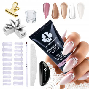 Zestaw do akrylożelu Powder Gel Pudding 50 ml akcesoria