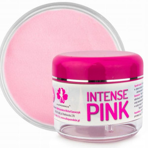 Proszek akrylowy paznokci zdobień INTENSE PINK 30g
