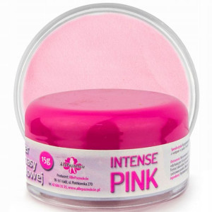 Proszek akrylowy paznokci zdobień INTENSE PINK 15g