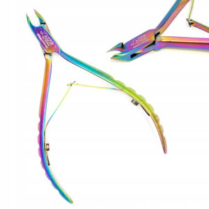 Cążki do skórek paznokci Lexwo 5mm #138 multicolor