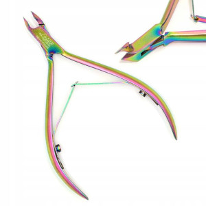 Cążki do skórek paznokci Lexwo 3mm #103 multicolor