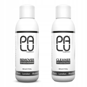 Palu Zestaw 2x500ml Cleaner Aceton paznokci hybryd