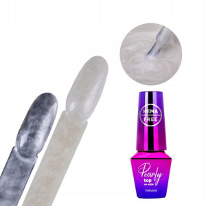 Molly Lac PEARLY TOP efekt perły szampański marmur
