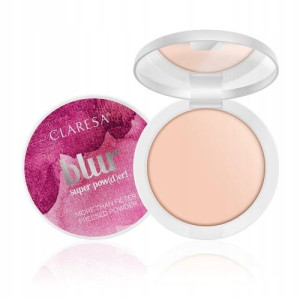 Claresa Puder prasowany makijaż BLUR SUPER POWDER