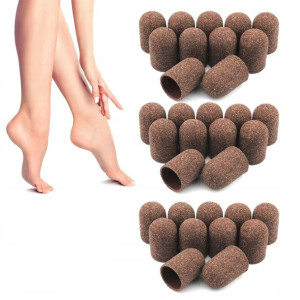 100x KAPTUREK ścierny PODO 13mm #60 FREZ pedicure