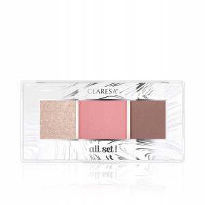 Claresa PALETA DO KONTUROWANIA twarzy bronzer 01