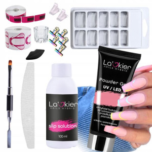 Zestaw budujący POWDER GEL La'kier akrylożel 50ml
