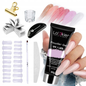 Zestaw AKRYLOŻEL budujący La'kier 50ml poly flexy