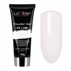 Akrylożel Powder Gel La'kier 50ml paznokcie CLEAR