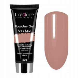 Akrylożel Powder Gel La'kier 50ml paznokcie BROWN