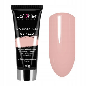Akrylożel Powder Gel La'kier 50ml paznokcie NUDE