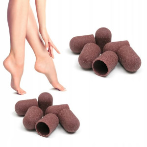 10x KAPTUREK ścierny PODO 13mm #60 FREZ pedicure