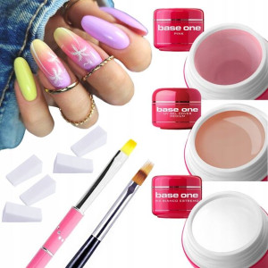 Zestaw do Ombre i Baby Boomer 3x żel 30g + GRATISY