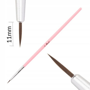 Pędzelek do paznokci zdobień manicure Molly Lac 0
