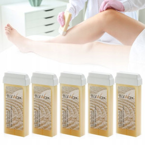 Depilacja 4+1 gratis WOSK rolce ItalWax Zinc Oxide