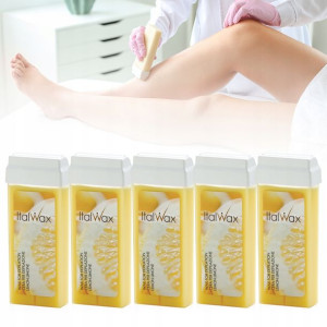 Depilacja 4+1 gratis WOSK w rolce ItalWax Lemon