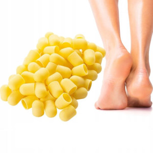 10x kapturek ścierny 13mm #240 korund pedicure