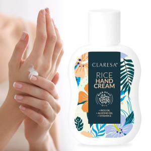 Claresa Nawilżający krem do rąk dłoni RICE 100ml