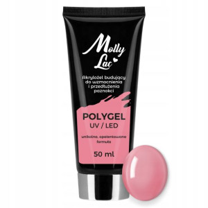 Molly Lac POLY GEL AKRYLOŻEL budujący Peony 50 ml