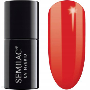 Semilac 062 Poppy Red 7ml kolorowy lakier hybrydowy