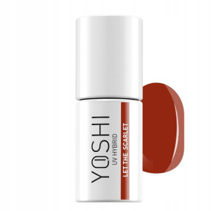 YOSHI 604 Lakier hybrydowy do paznokci kolor 6ml