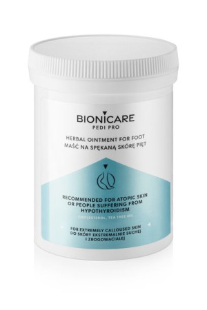 PODOLOGICZNA maść do pięt stóp 200ml BIONICARE