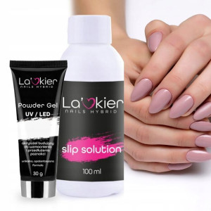 La'kier Akrylożel Clear 30ml Gel + Slip Solution