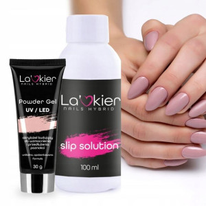 La'kier Akrylożel NUDE 30ml Gel + Slip Solution