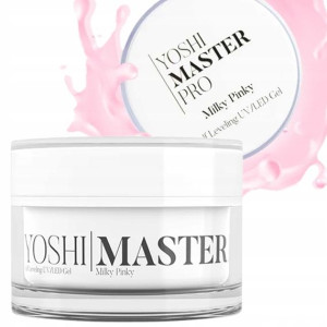 YOSHI żel do paznokci MASTER 15g builder gel MILKY