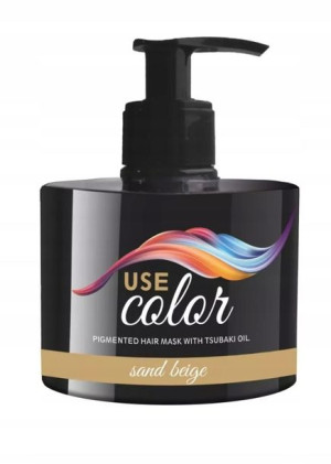 USE Maska koloryzująca do włosów Sand Beige 300 ml