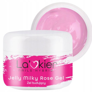 La'kier żel do paznokci Jelly Milky Rose 50g