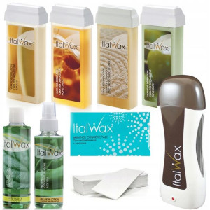 Zestaw do depilacji Podgrzewacz ItalWax 4x WOSK