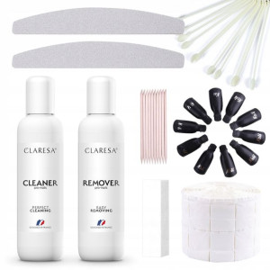 Zestaw do ściągania hybryd Aceton Cleaner CLARESA