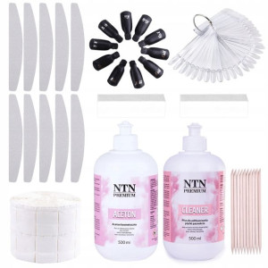 NTN Zestaw do usuwania hybryd ACETON CLEANER 500ml