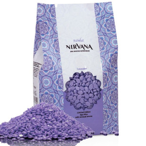 ItalWax Nirvana Film Wax Lavender 250gwosk twardy do depilacji bezpaskowej